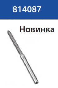 Наконечник для опрессовки на трос с правой резьбой для дерева  A4-AISI 316