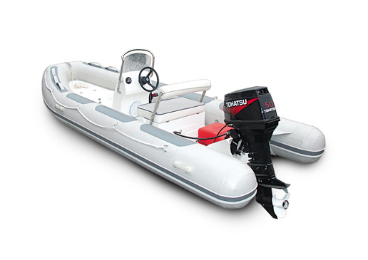 НАДУВНАЯ  ЛОДКА  ТИПА  RIB«Rigid  Inflatable Boat» СО СТАЦИОНАРНЫМ И СЪЕМНЫМ ДВИГАТЕЛЕМ